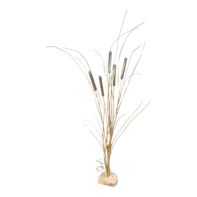 Lampa podłogowa, złoty, mosiądz, proj. D. D'Haeseleer, Belgia, lata 70.