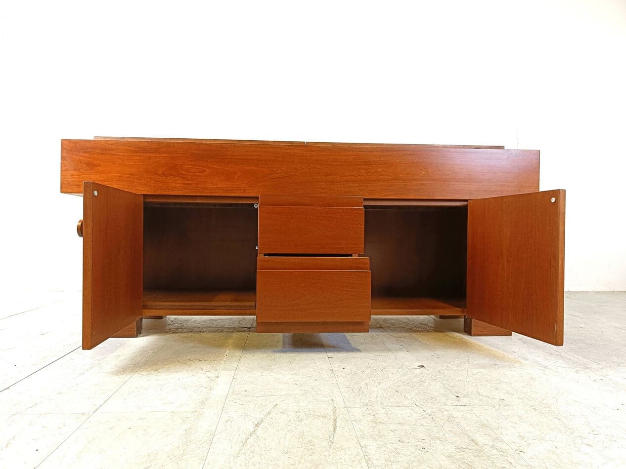 Bufet Torbecchia, orzech brązowy, proj. G. Michelucci, Poltronova, Włochy, lata 60. - 269059