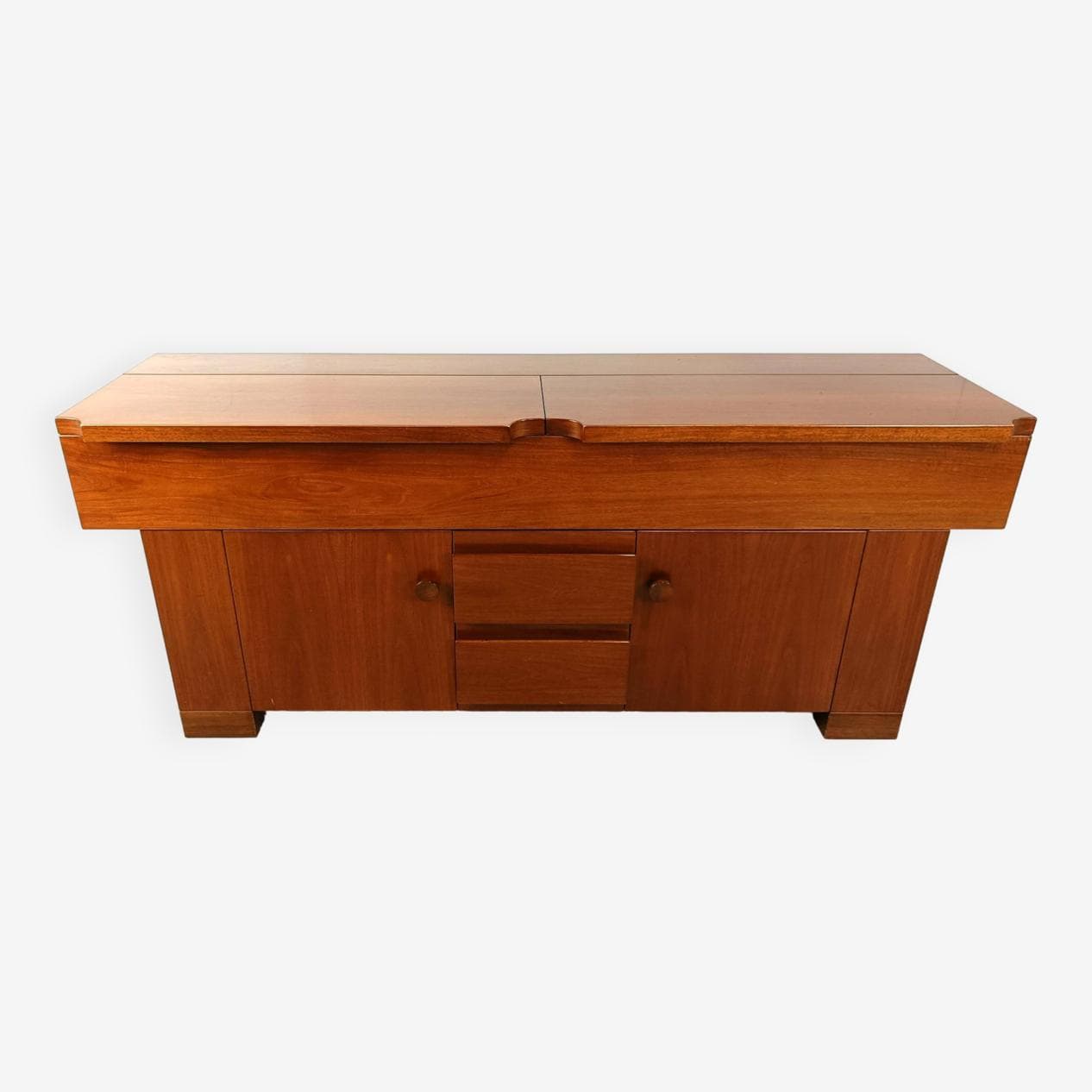 Bufet Torbecchia, orzech brązowy, proj. G. Michelucci, Poltronova, Włochy, lata 60. - 269061