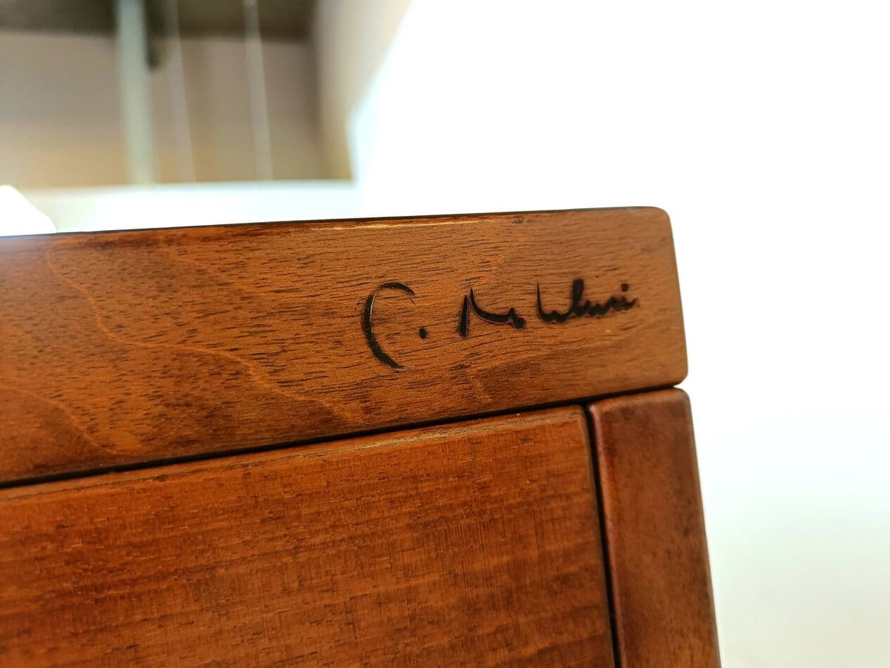 Bufet Torbecchia, orzech brązowy, proj. G. Michelucci, Poltronova, Włochy, lata 60. - 269060