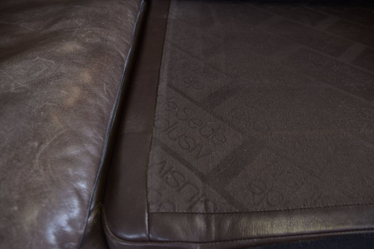 Zestaw sof modułowych, brązowy, skóra, de Sede, Szwajcaria, lata 70. - 268520