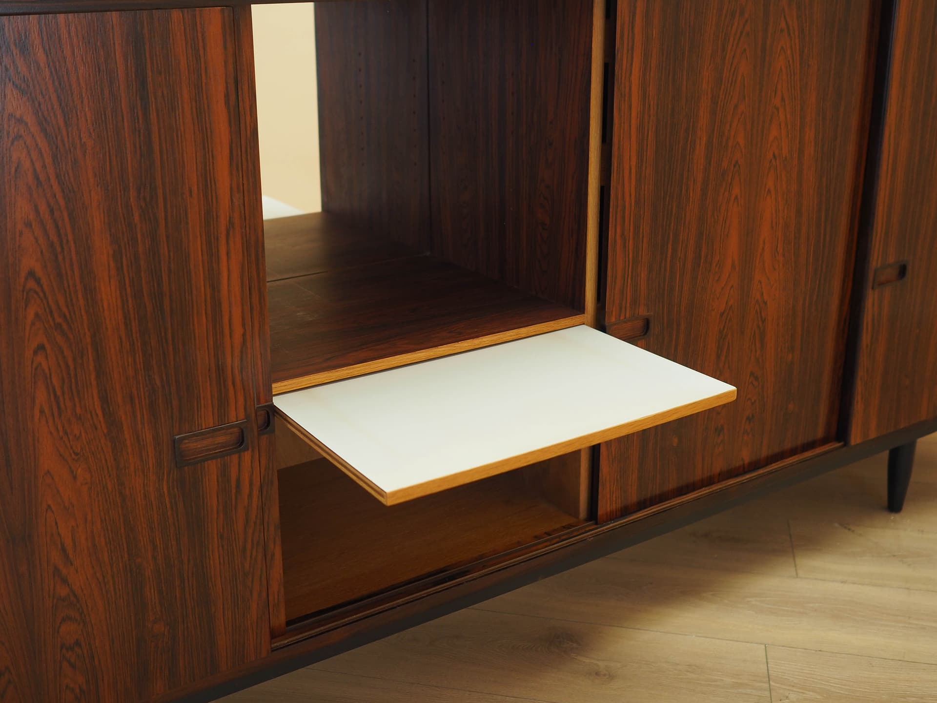 Sideboard, brown rosewood, Denmark, 1970s. - 261926