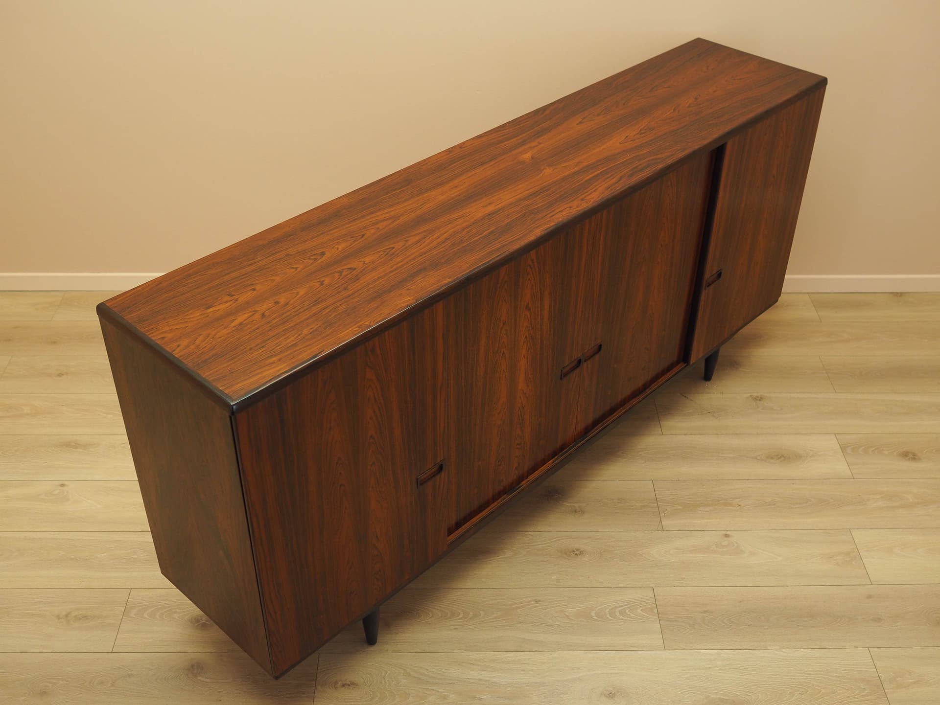 Sideboard, brown rosewood, Denmark, 1970s. - 261921