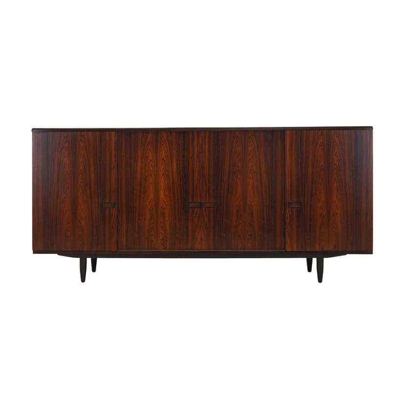 Sideboard, palisander brązowy, Dania, lata 70.