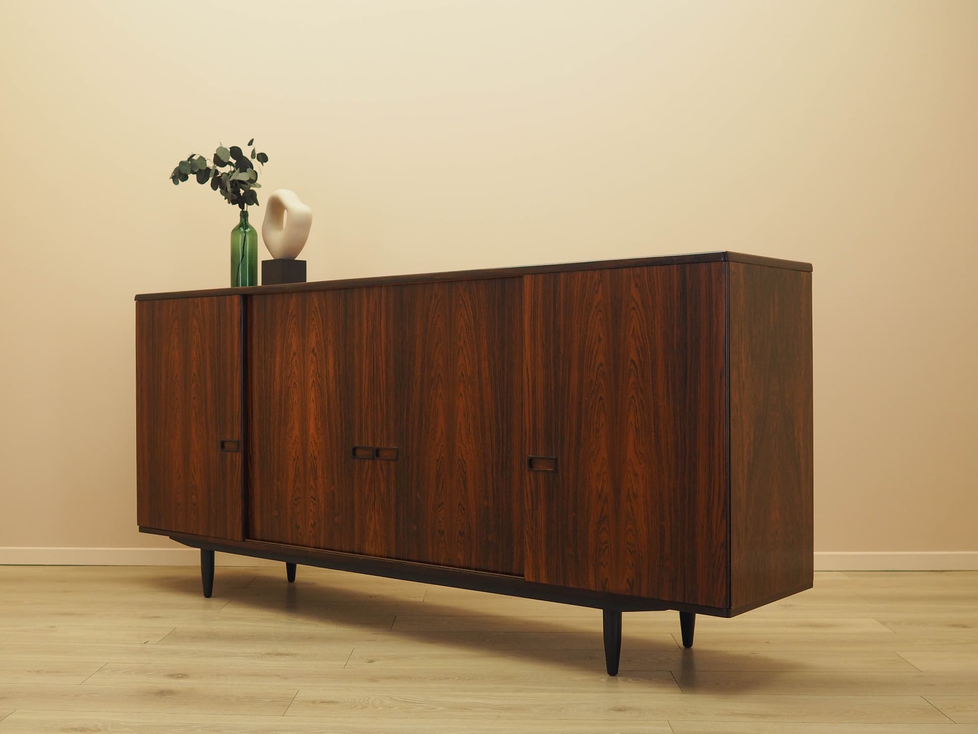 Sideboard, brown rosewood, Denmark, 1970s. - 261917