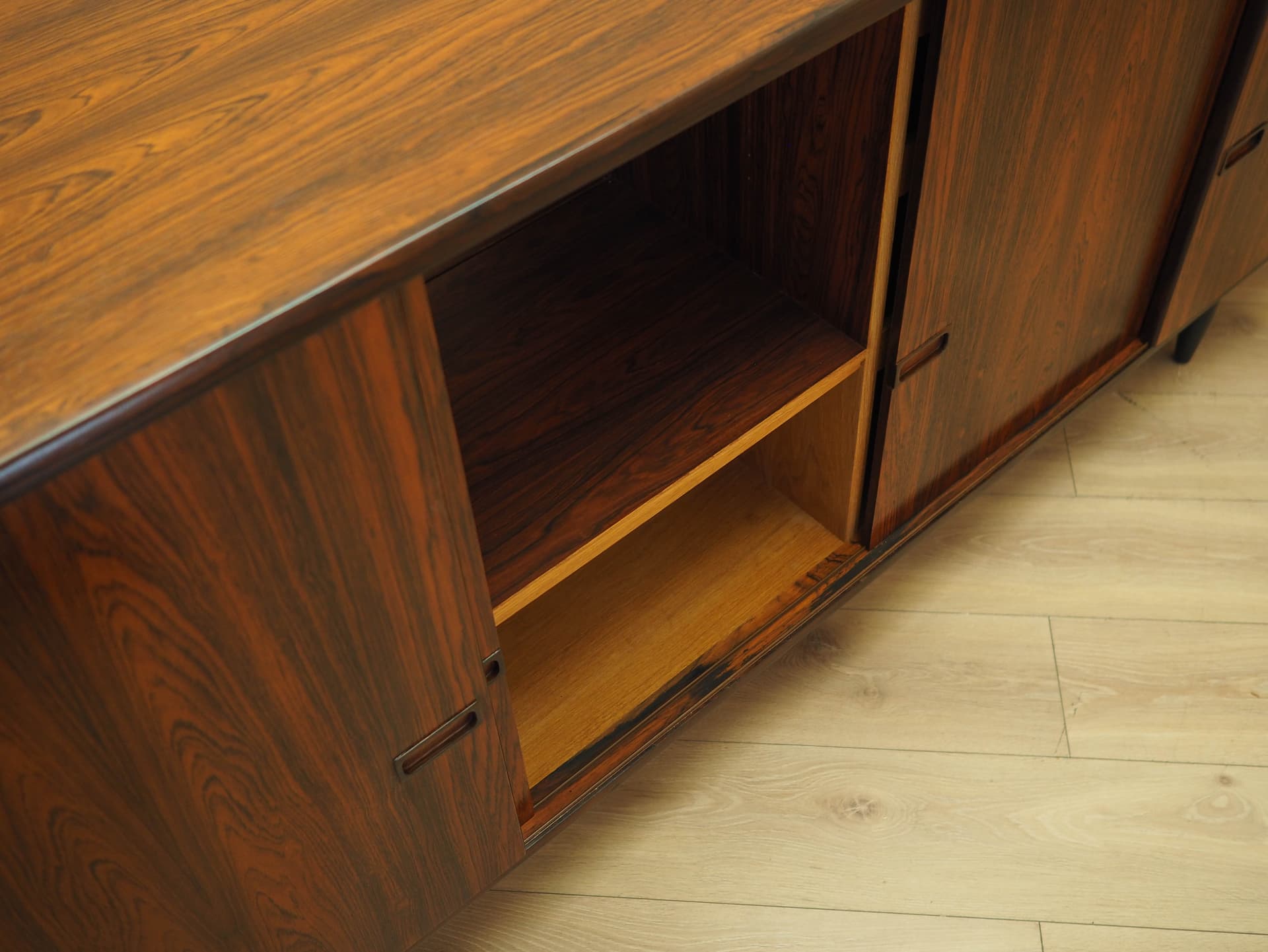 Sideboard, brown rosewood, Denmark, 1970s. - 261925