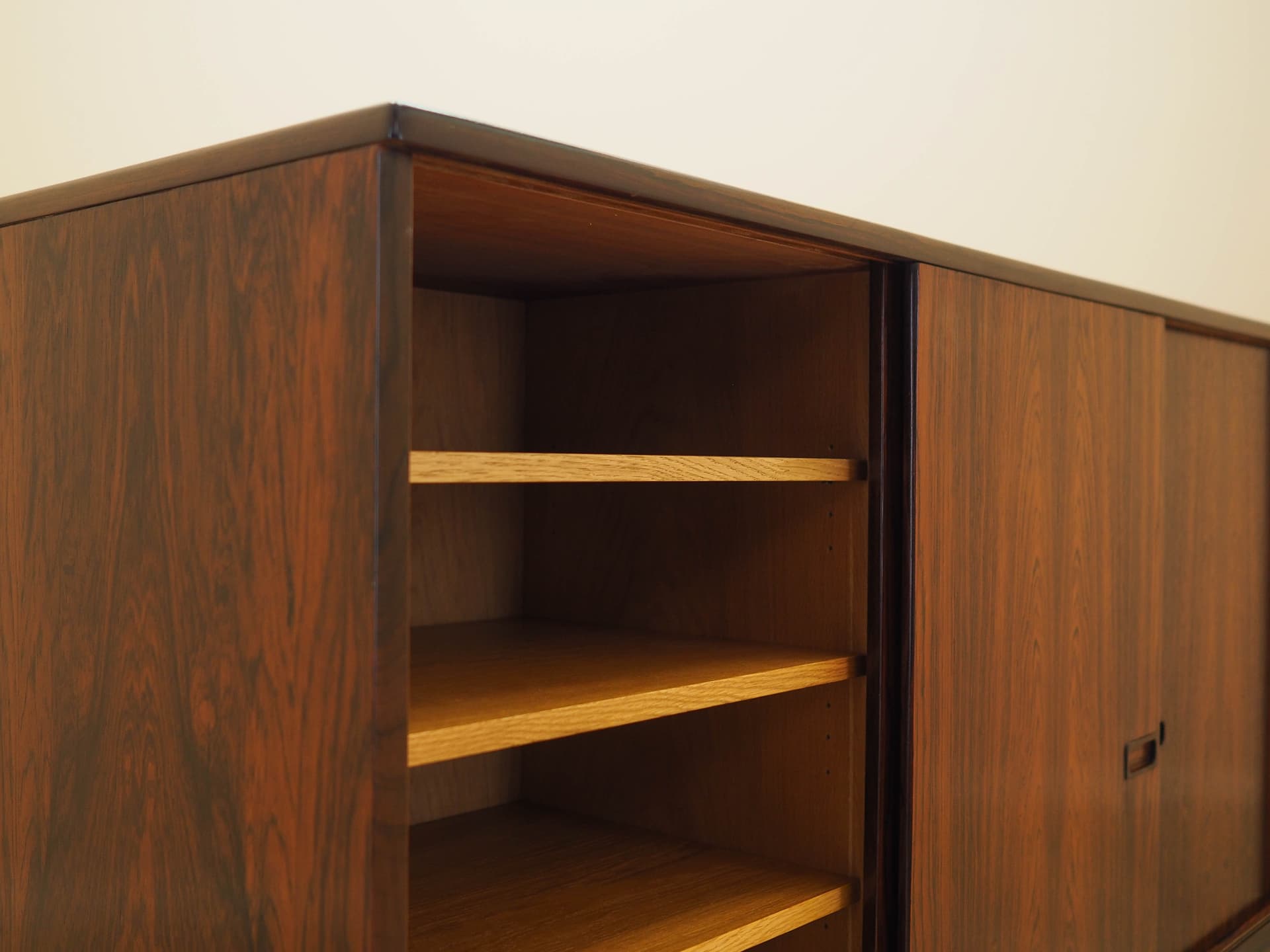Sideboard, brown rosewood, Denmark, 1970s. - 261924