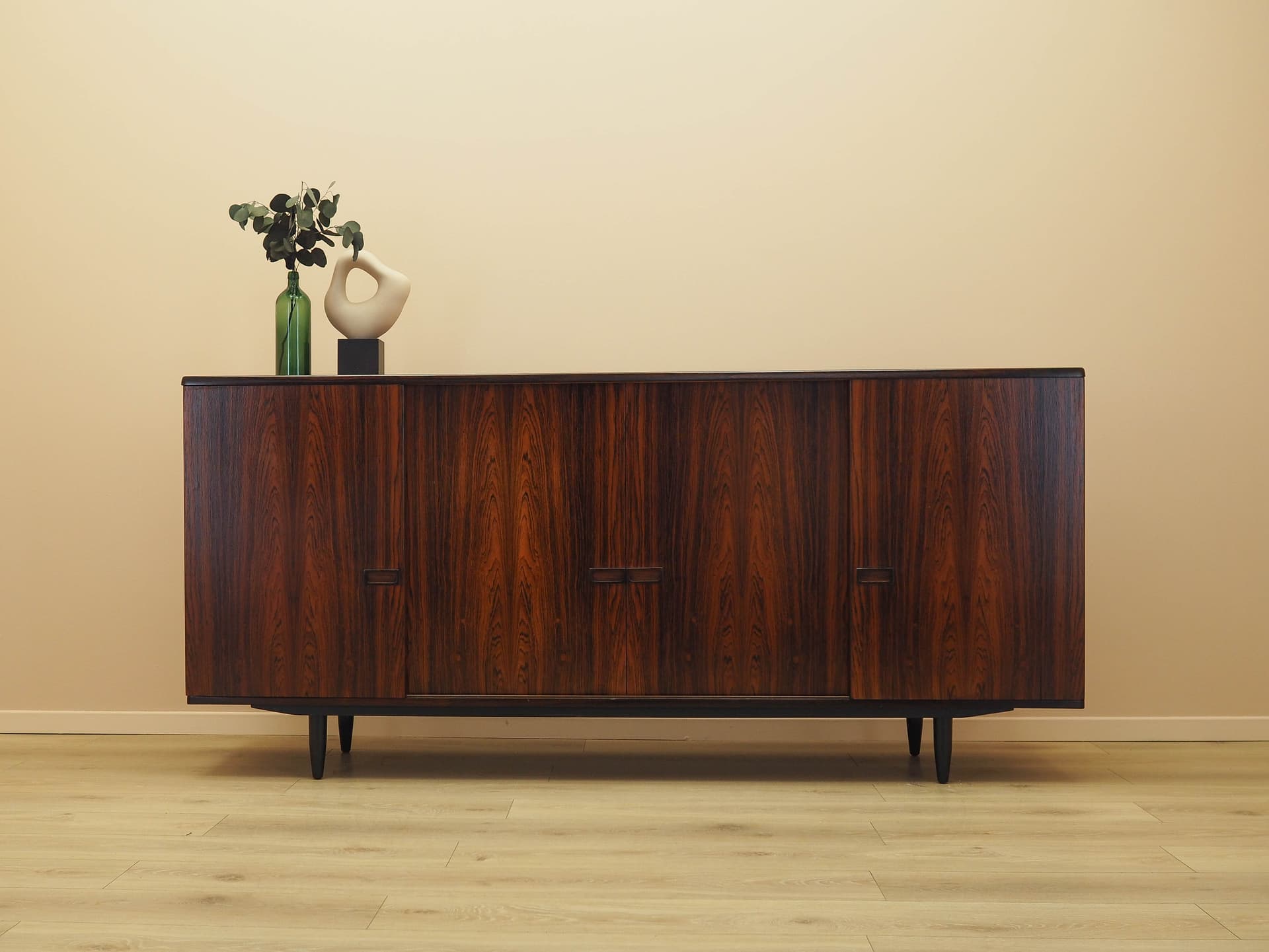 Sideboard, brown rosewood, Denmark, 1970s. - 261915