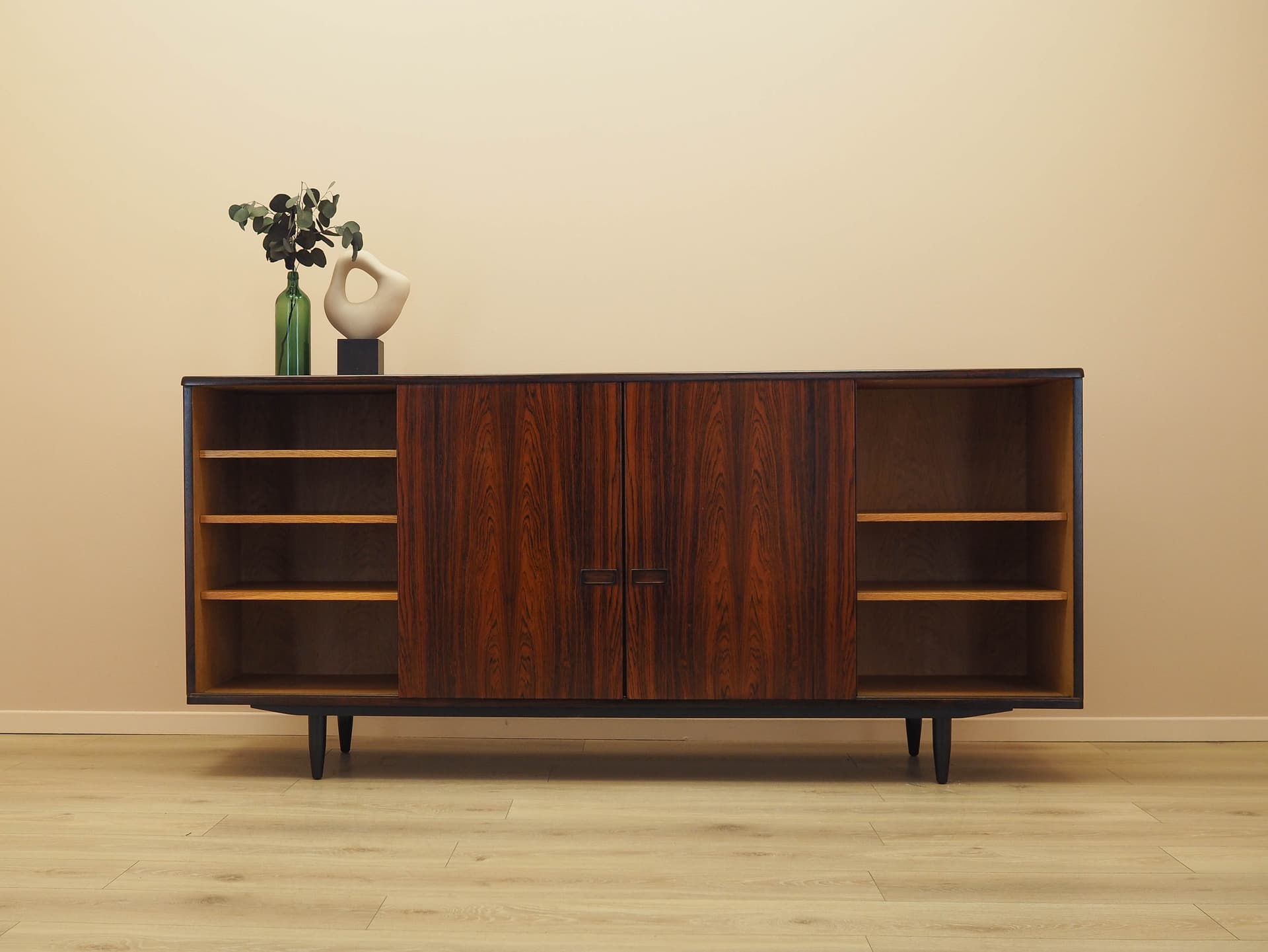 Sideboard, brown rosewood, Denmark, 1970s. - 261916