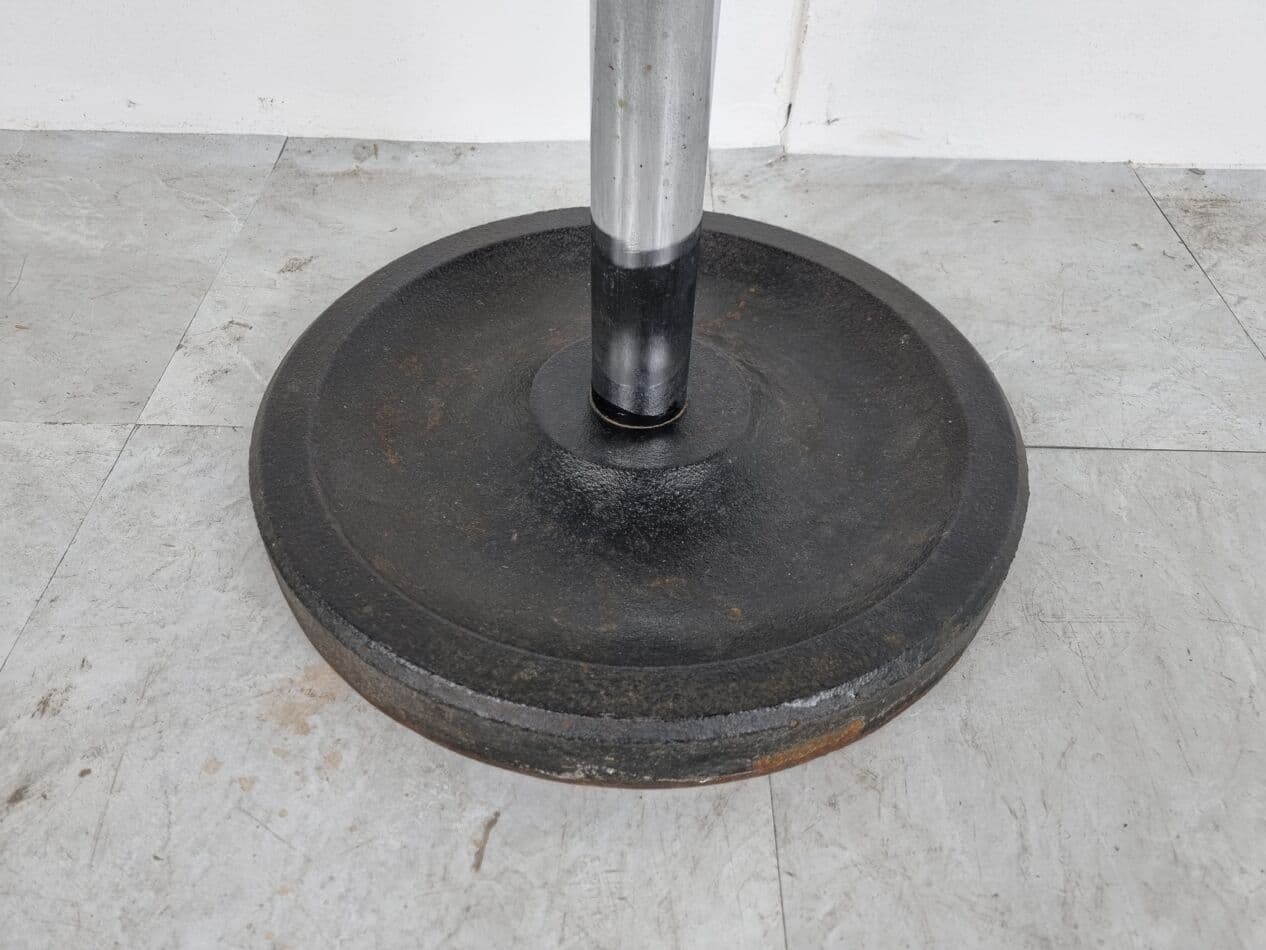 Wieszak stojący, srebrny, chrom, Francja, lata 60. - 268288