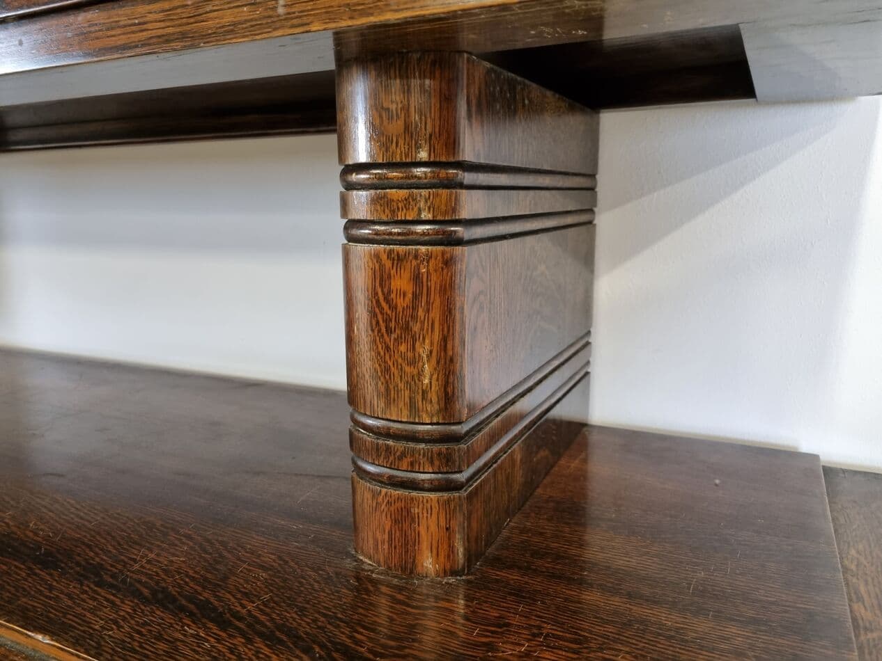 Witryna art déco, brązowy, drewno, Francja, lata 40. - 268242