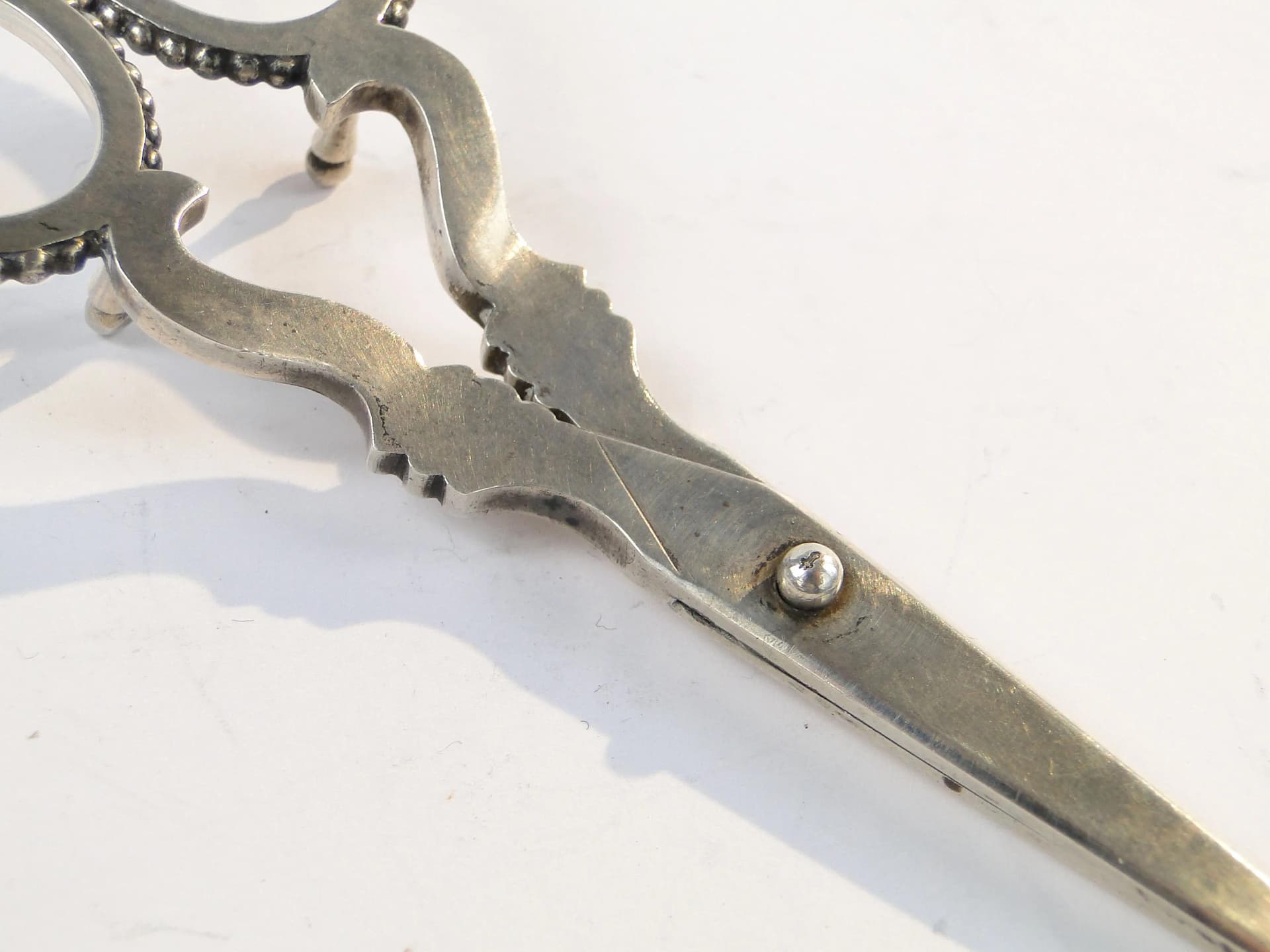 Table Scissors, Silver, Netherlands, 19th c. - 19625