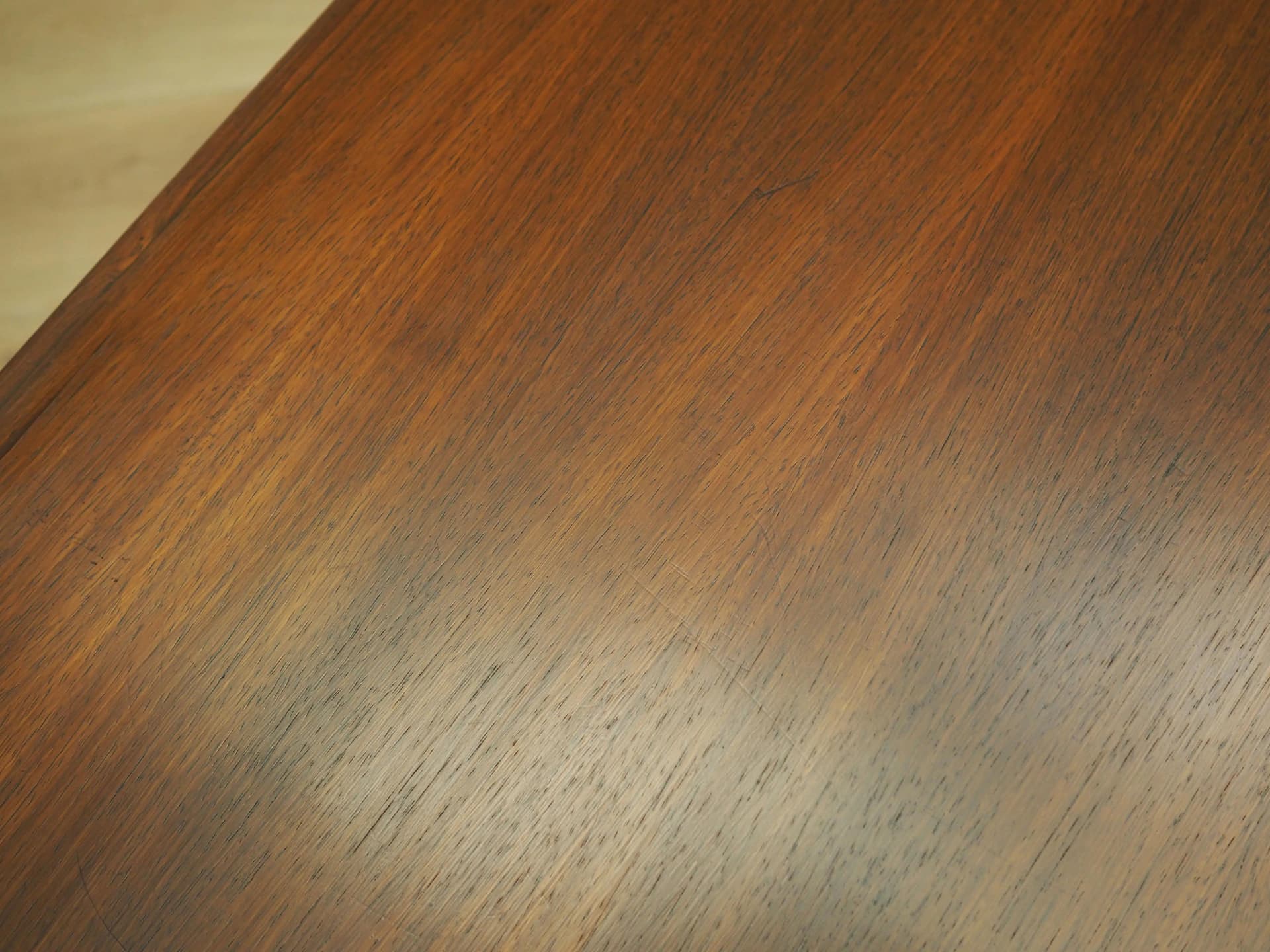 Table, brown rosewood, Denmark, 1970s - 19497
