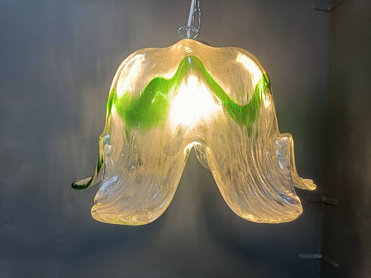 Lampa wisząca, Murano, szkło multikolor, Mazzega, Włochy, lata 60. - 267298