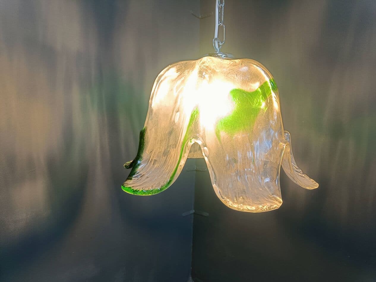 Lampa wisząca, Murano, szkło multikolor, Mazzega, Włochy, lata 60. - 267303