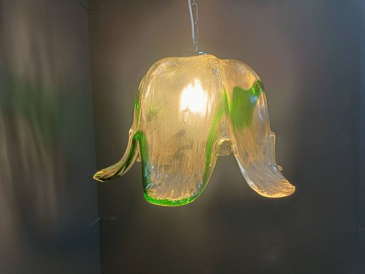 Lampa wisząca, Murano, szkło multikolor, Mazzega, Włochy, lata 60. - 267302
