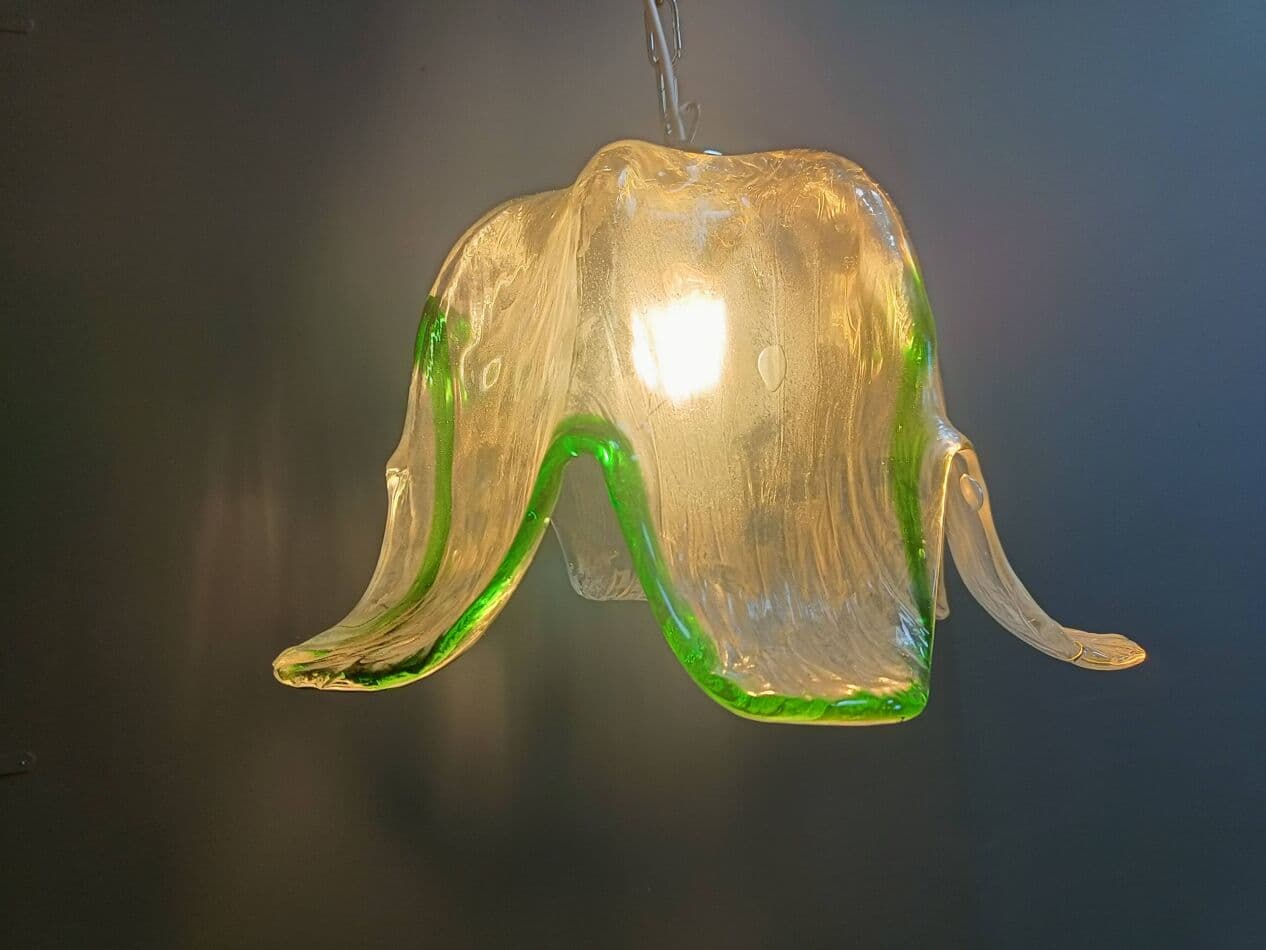 Lampa wisząca, Murano, szkło multikolor, Mazzega, Włochy, lata 60. - 267301