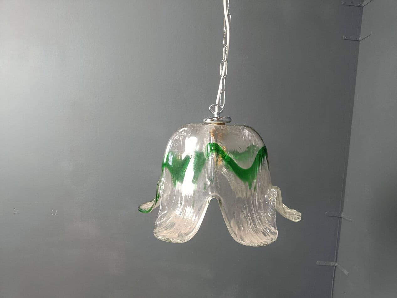 Lampa wisząca, Murano, szkło multikolor, Mazzega, Włochy, lata 60. - 267291