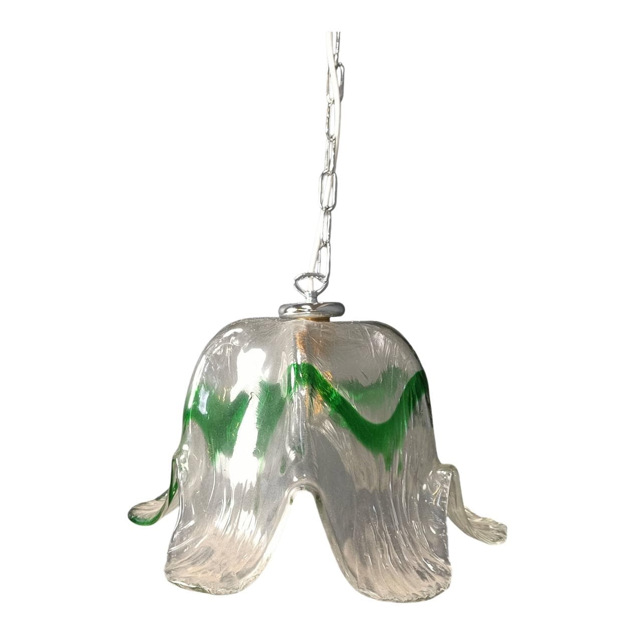 Lampa wisząca, Murano, szkło multikolor, Mazzega, Włochy, lata 60.