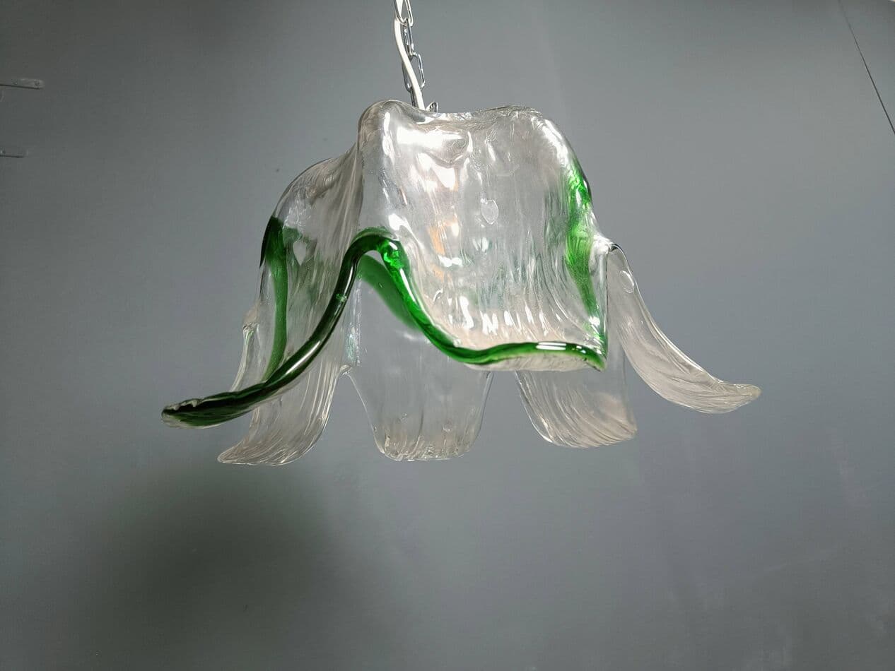 Lampa wisząca, Murano, szkło multikolor, Mazzega, Włochy, lata 60. - 267292