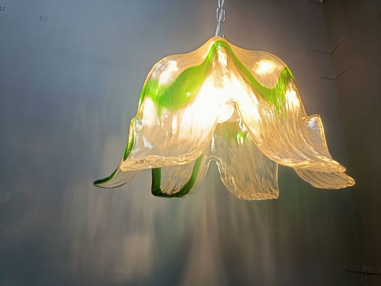 Lampa wisząca, Murano, szkło multikolor, Mazzega, Włochy, lata 60. - 267299
