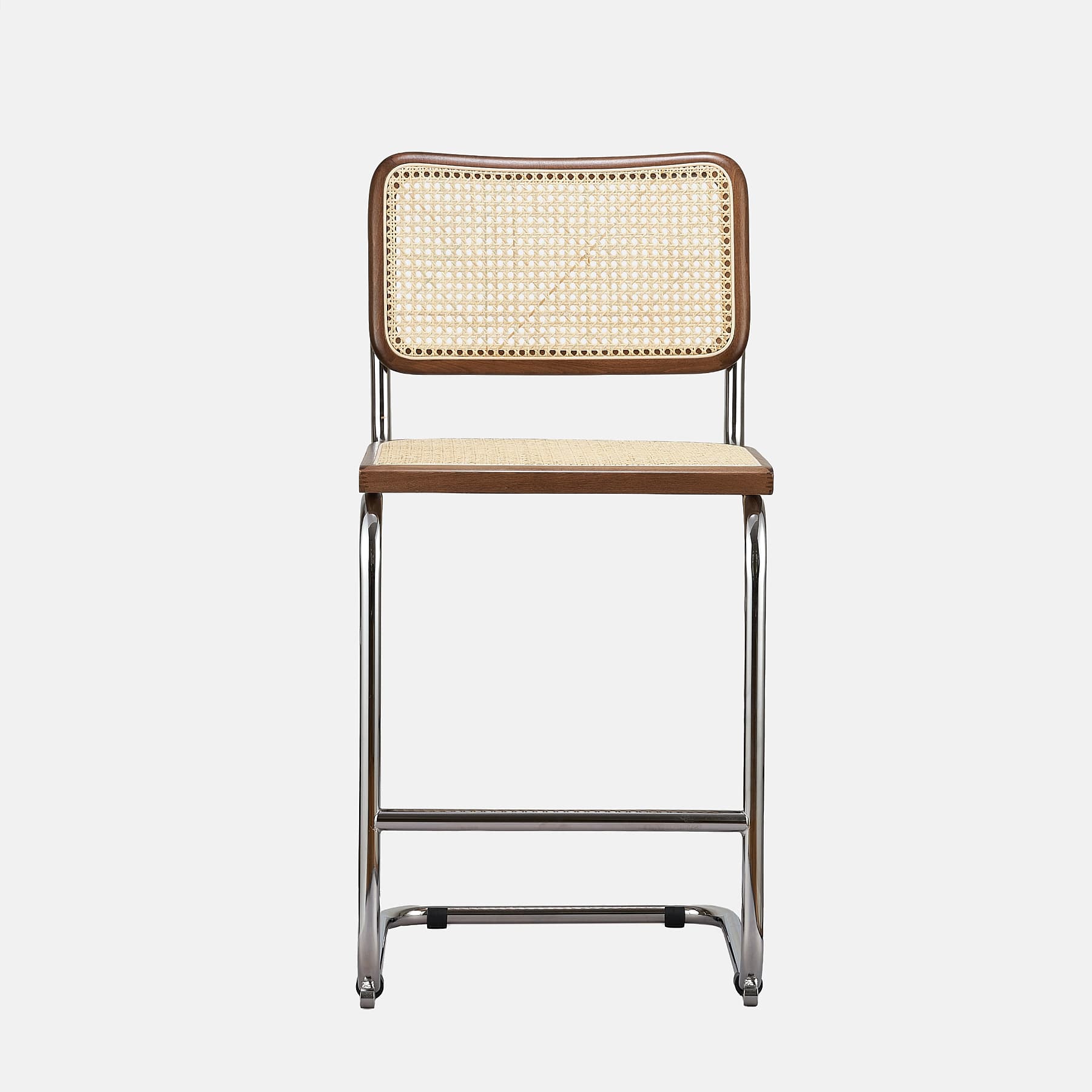 Hoker z giętej stali wg proj. M. Breuer, wys.93 cm, Bauhaus, brązowy - 350370