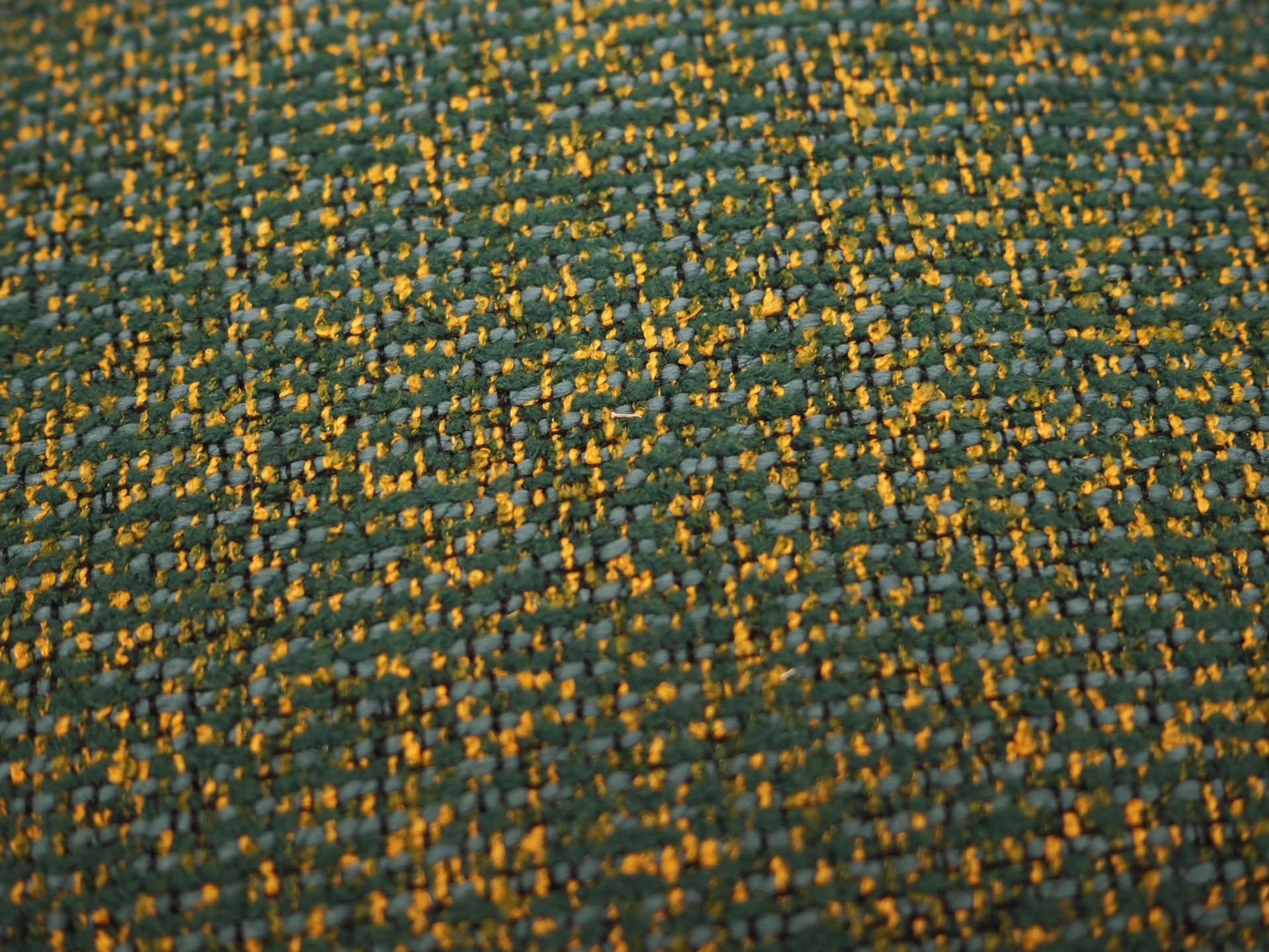 Podnóżek, zielony, teak, Dania, lata 70. - 19481