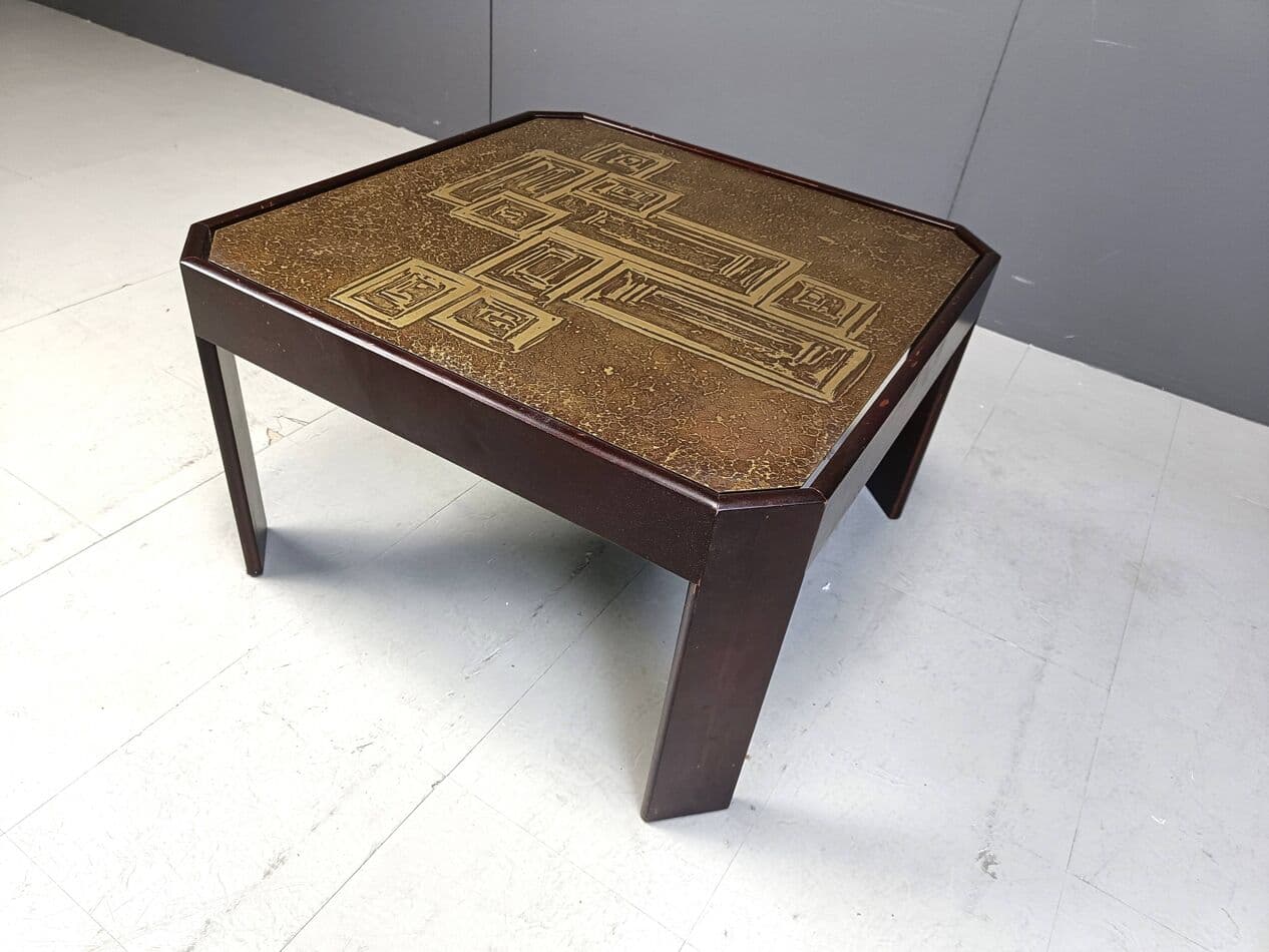 Coffee Table, brown brass, Germany, 1970s - 266901