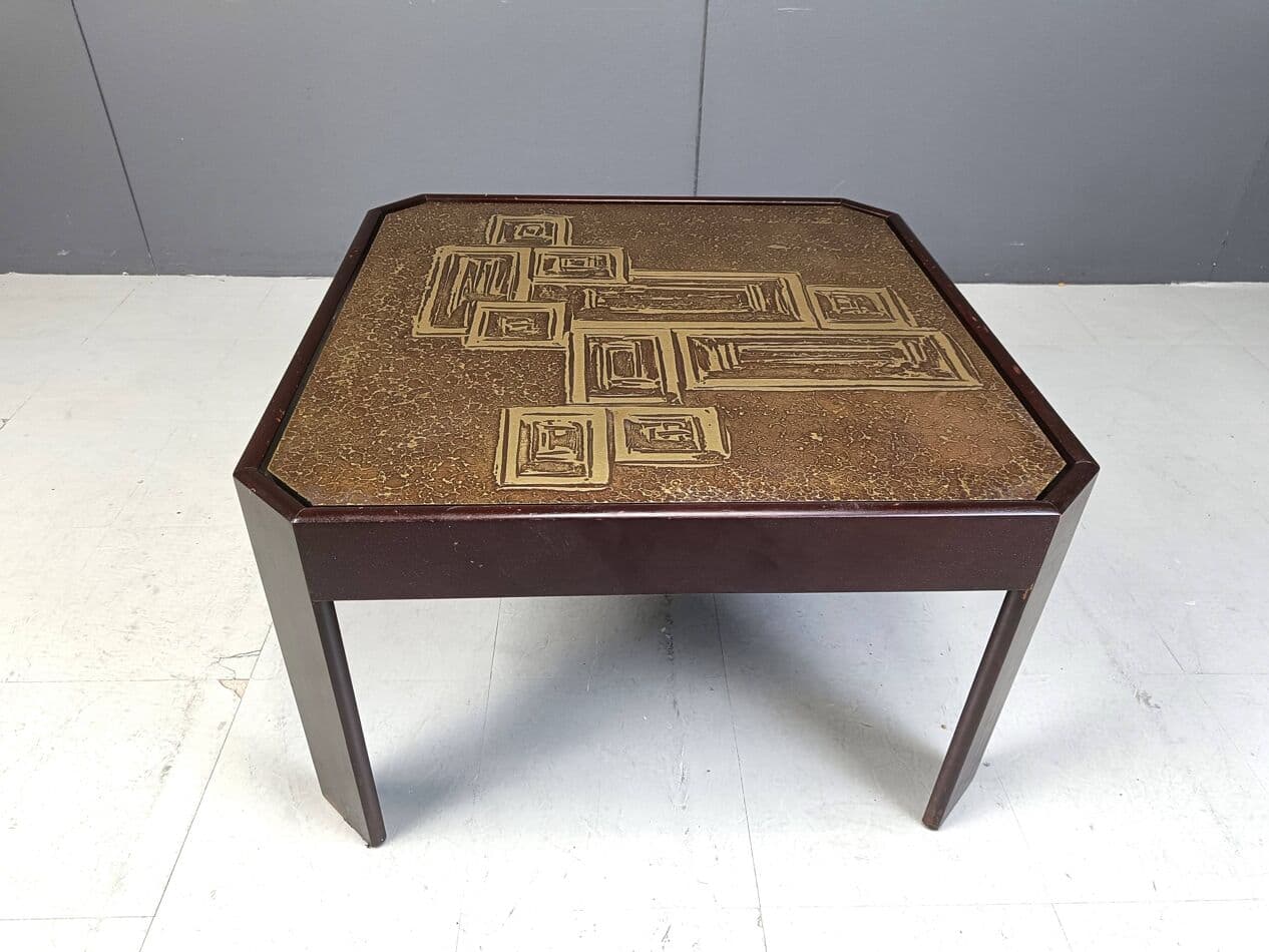 Coffee Table, brown brass, Germany, 1970s - 266897