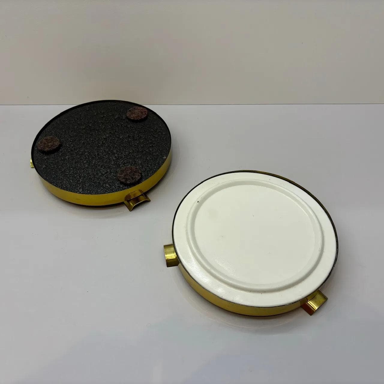 Popielnica, multicolor, mosiądz, Niemcy, lata 70. - 19543