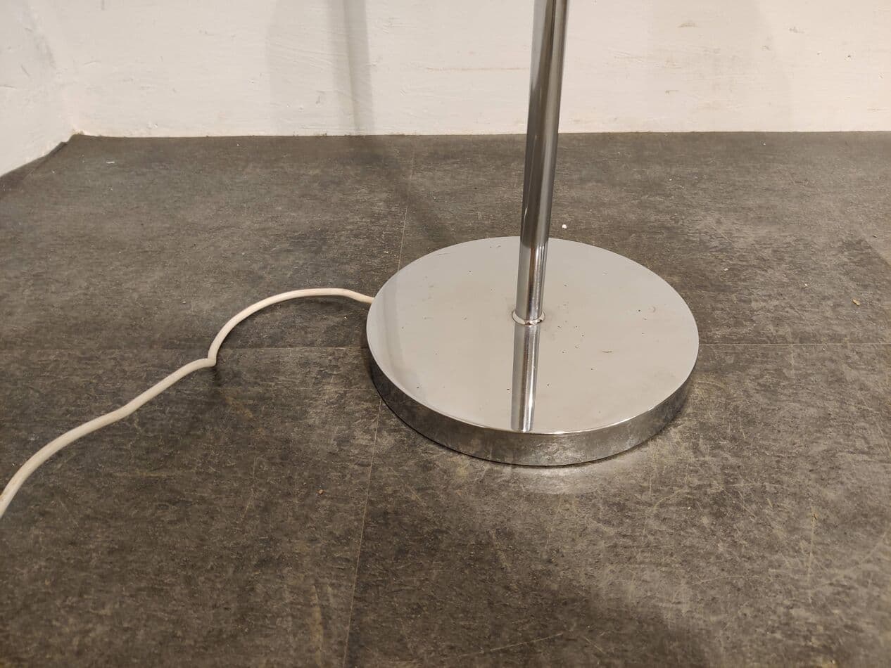 Lampa podłogowa Space Age, chrom srebrny, Belgia, lata 70. - 266774