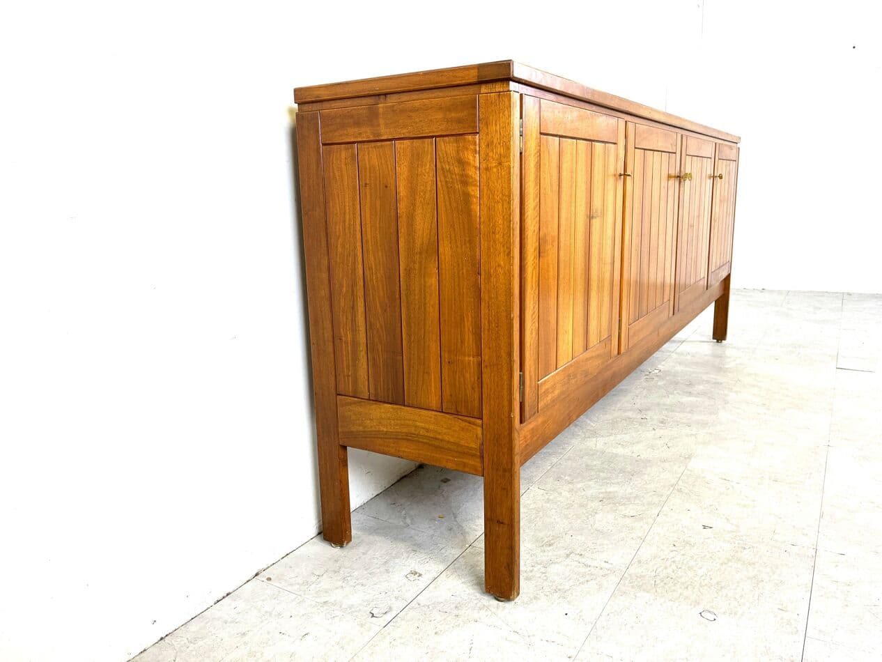 Kredens, dąb brązowy, Belgia, lata 70. - 266710