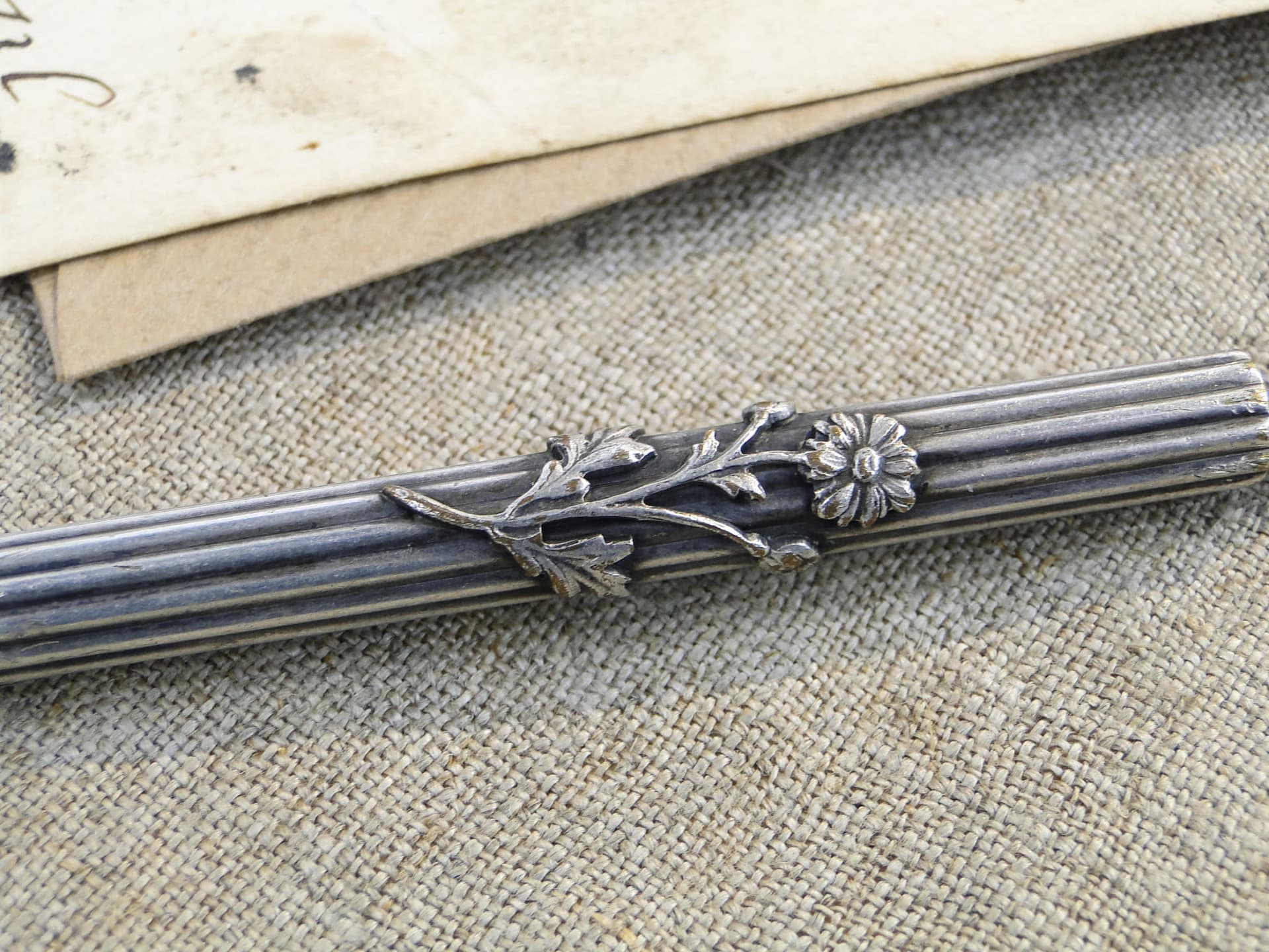 Dog Whistle Art Nouveau, silver, Austria, 1890s - 262174