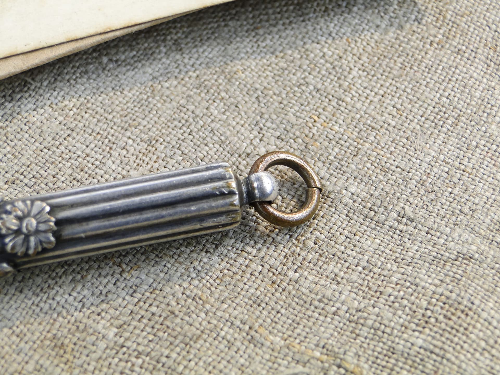 Dog Whistle Art Nouveau, silver, Austria, 1890s - 262175