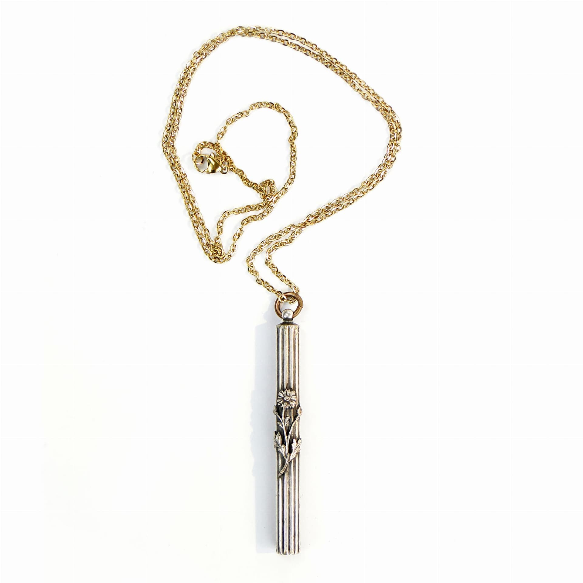 Dog Whistle Art Nouveau, silver, Austria, 1890s - 262172