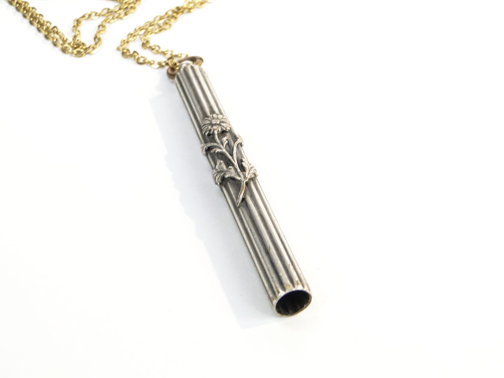 Dog Whistle Art Nouveau, silver, Austria, 1890s - 262181