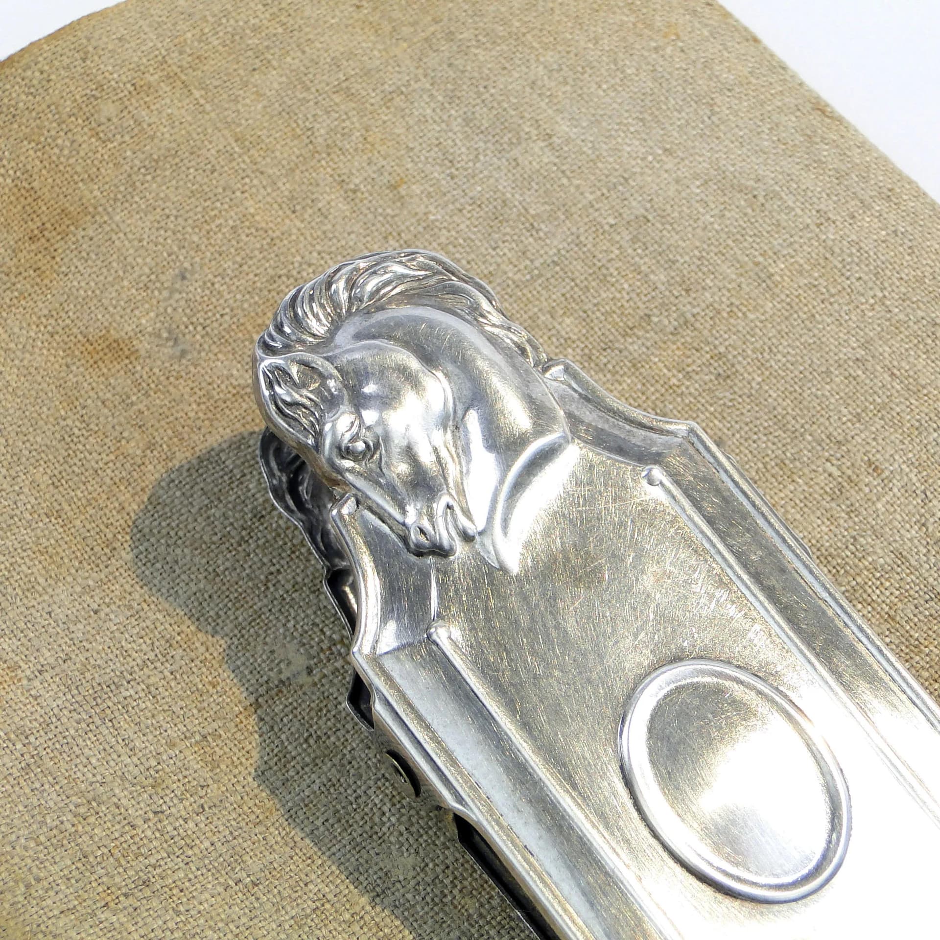 Document clip, silver, Werto Duran, Italy, 1980s - 19601