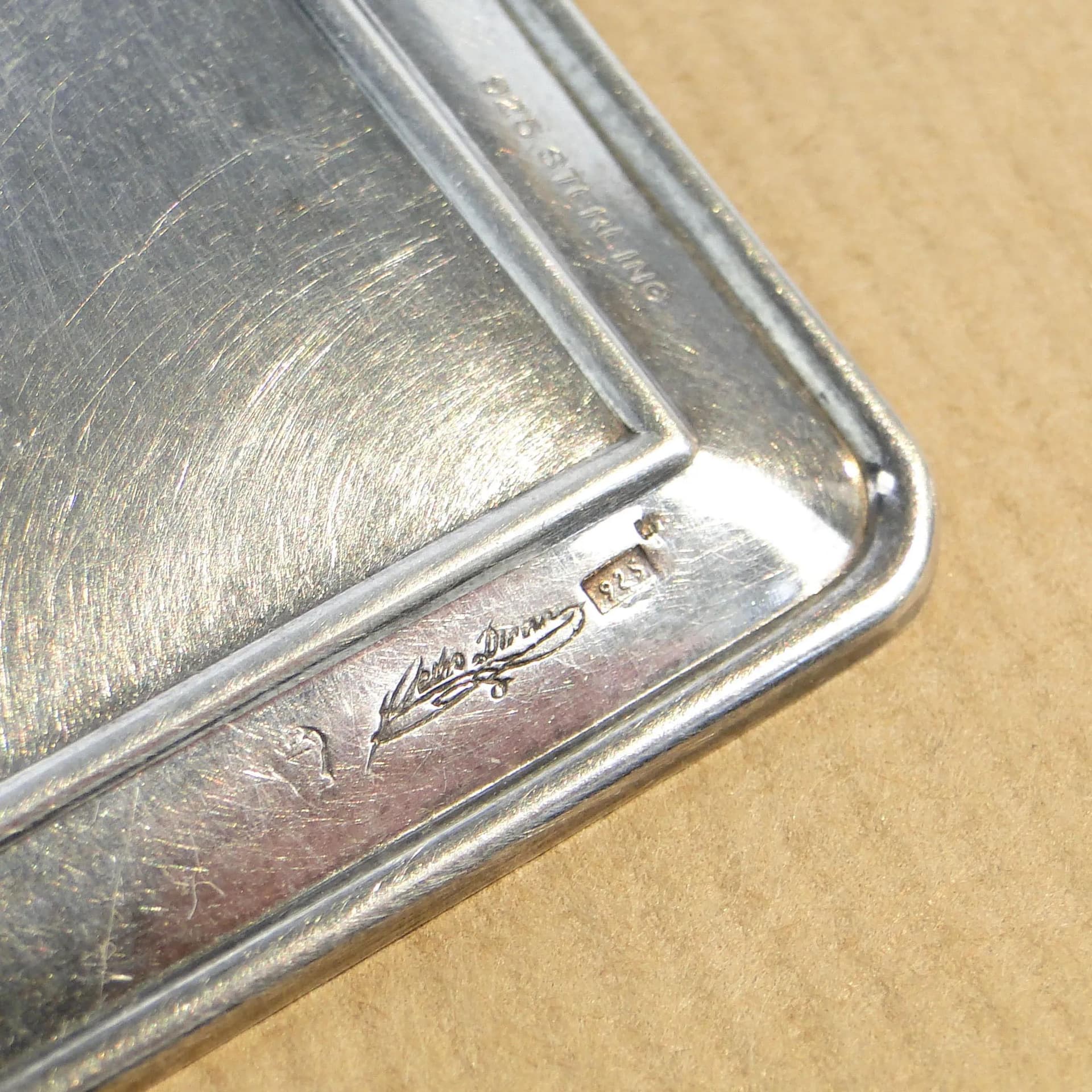 Document clip, silver, Werto Duran, Italy, 1980s - 19602