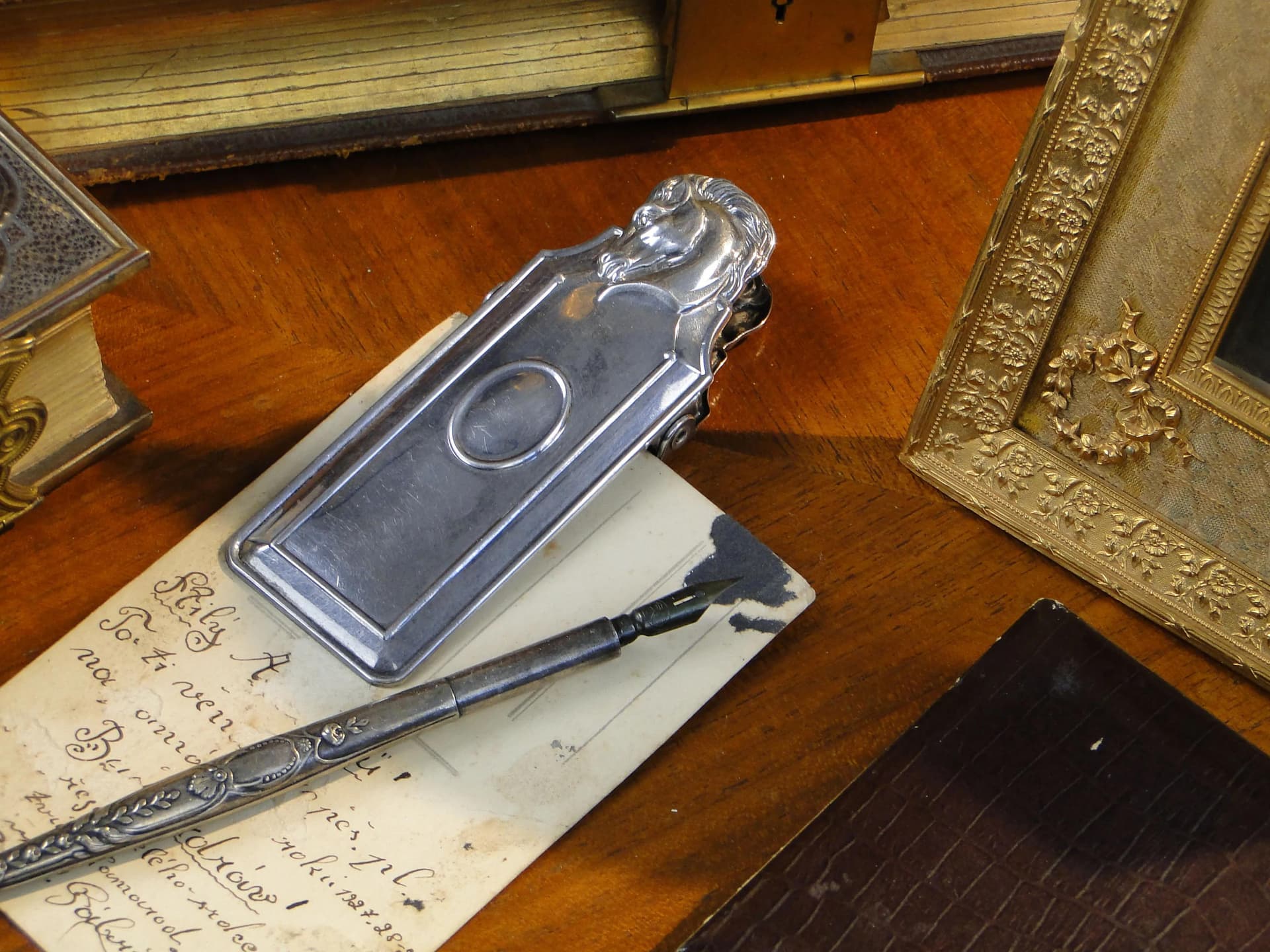 Document clip, silver, Werto Duran, Italy, 1980s - 19598