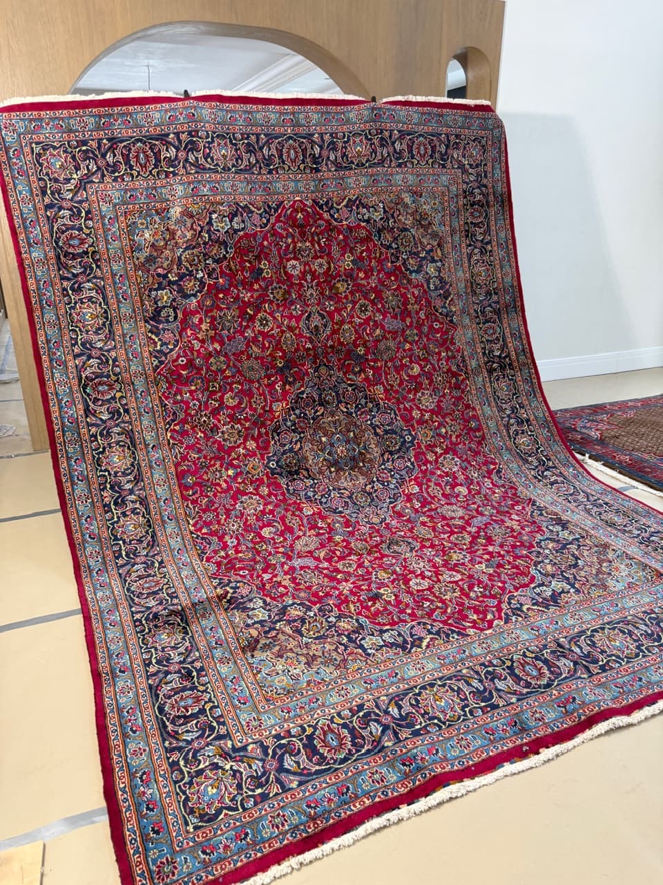 Dywan Mesched, 390x290 cm, multikolor, wełna, Iran, lata 90. - 262190