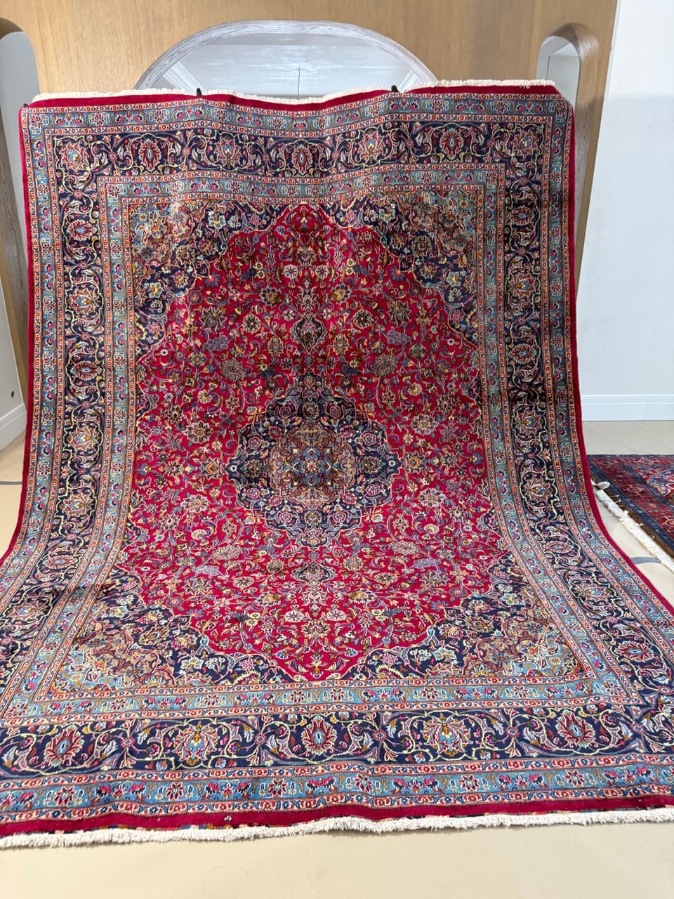 Dywan Mesched, 390x290 cm, multikolor, wełna, Iran, lata 90. - 262189