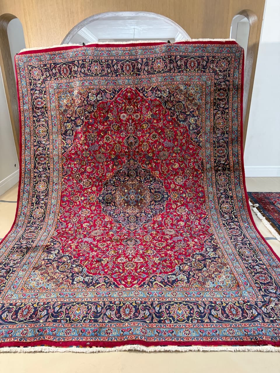 Dywan Mesched, 390x290 cm, multikolor, wełna, Iran, lata 90. - 262191