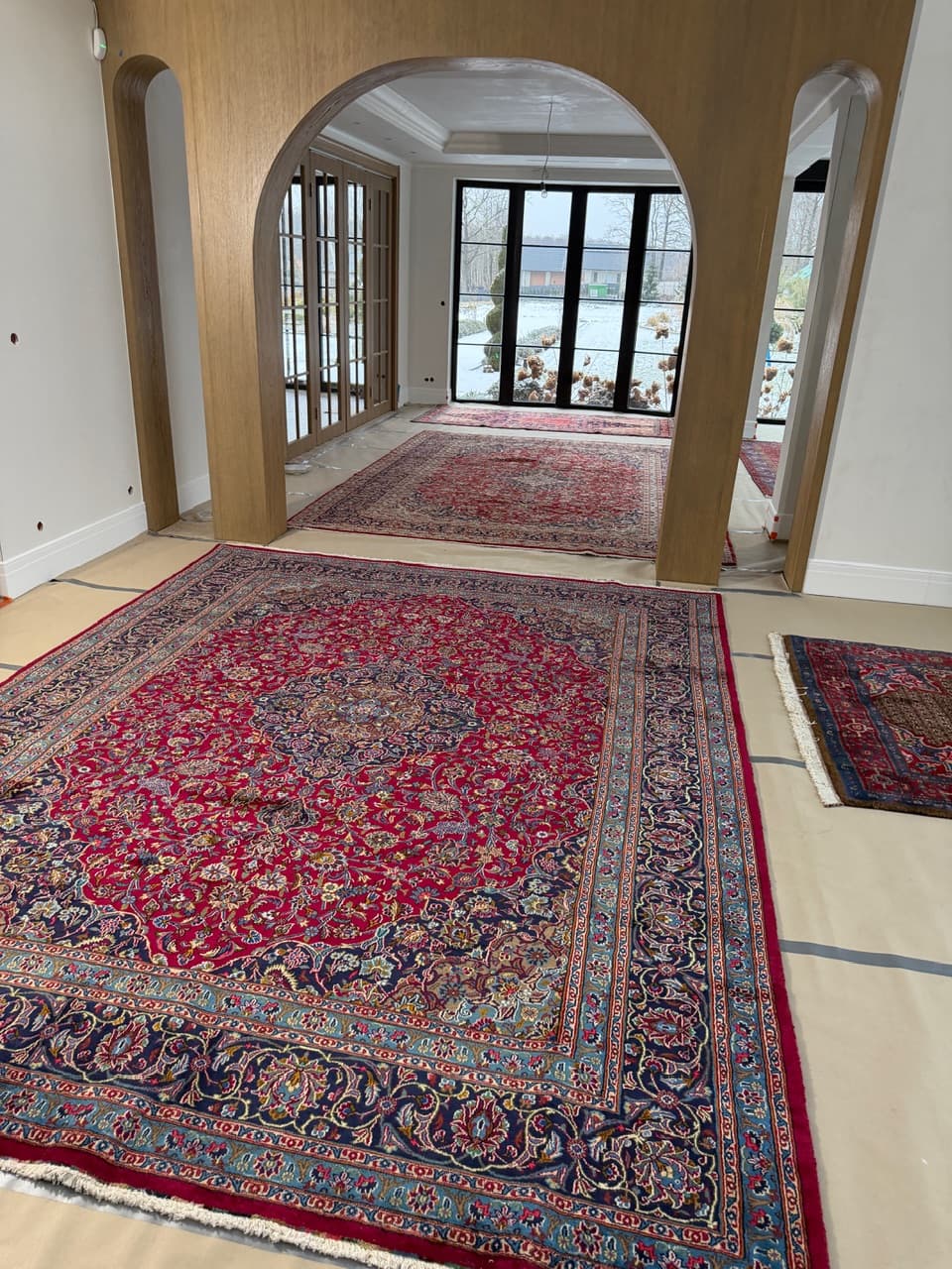 Dywan Mesched, 390x290 cm, multikolor, wełna, Iran, lata 90. - 262194