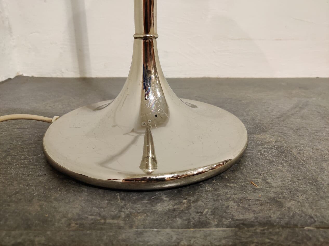 Lampa podłogowa, chrom srebrny, proj. G. Sciolari, Włochy, lata 70. - 265517