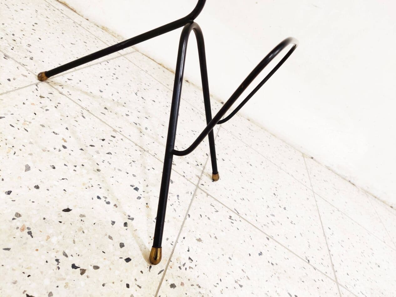 Popielniczka mid-century, niebieski, metal, Belgia, lata 60. - 264977