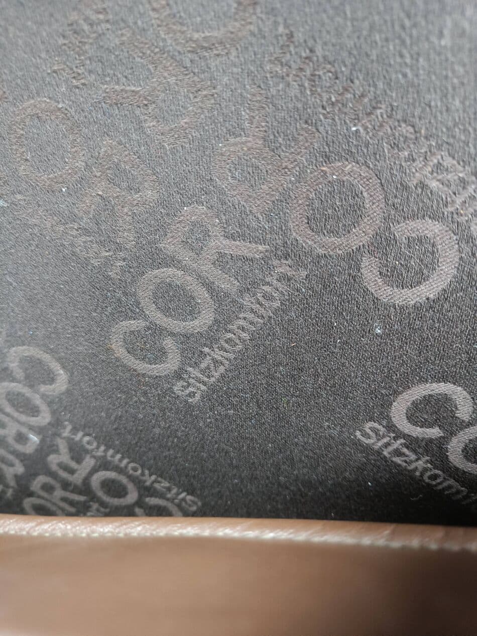 Fotel Swing, skóra brązowa, Niemcy, lata 70. - 264614