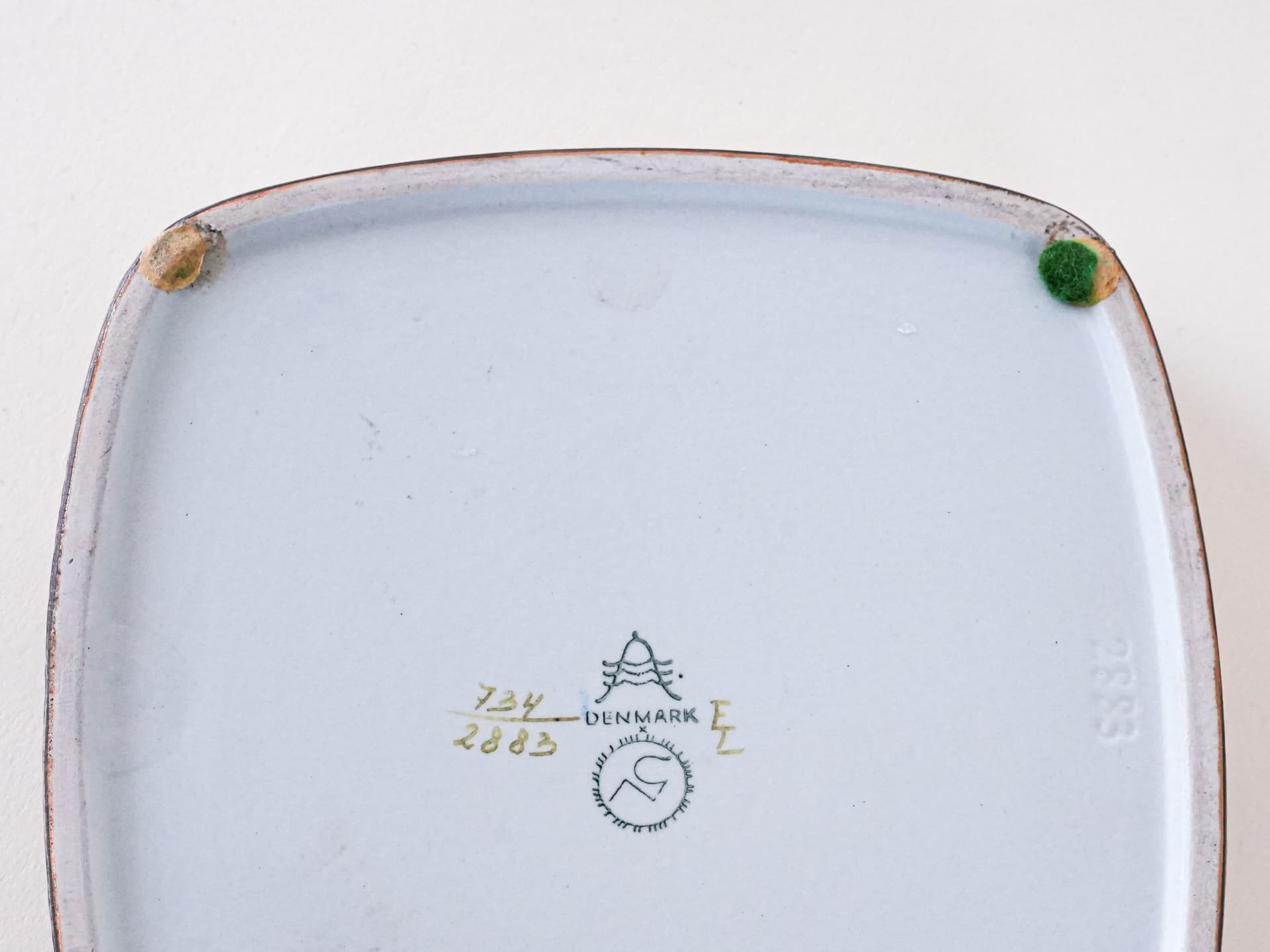 Misa, granatowa ceramika, proj. N. Thorsson, Royal Copenhagen, Dania, lata 60. - 262211