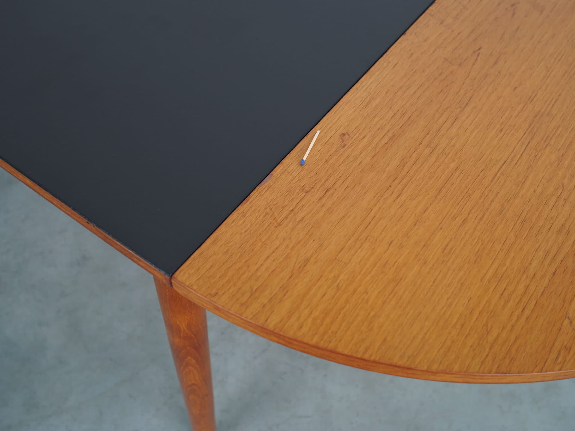 Dining Table, brown teak, Denmark, 1970s - 75938