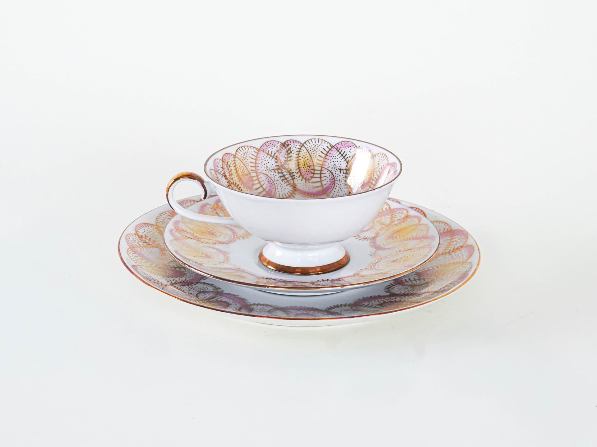 Filiżanka, porcelana biała, Schumann Arzberg Bavaria, Niemcy, lata 60. - 262308