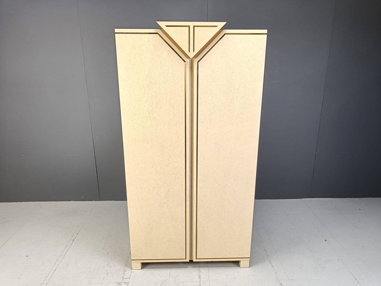 Barek, beżowy, czeczota, Włochy, lata 70. - 264093